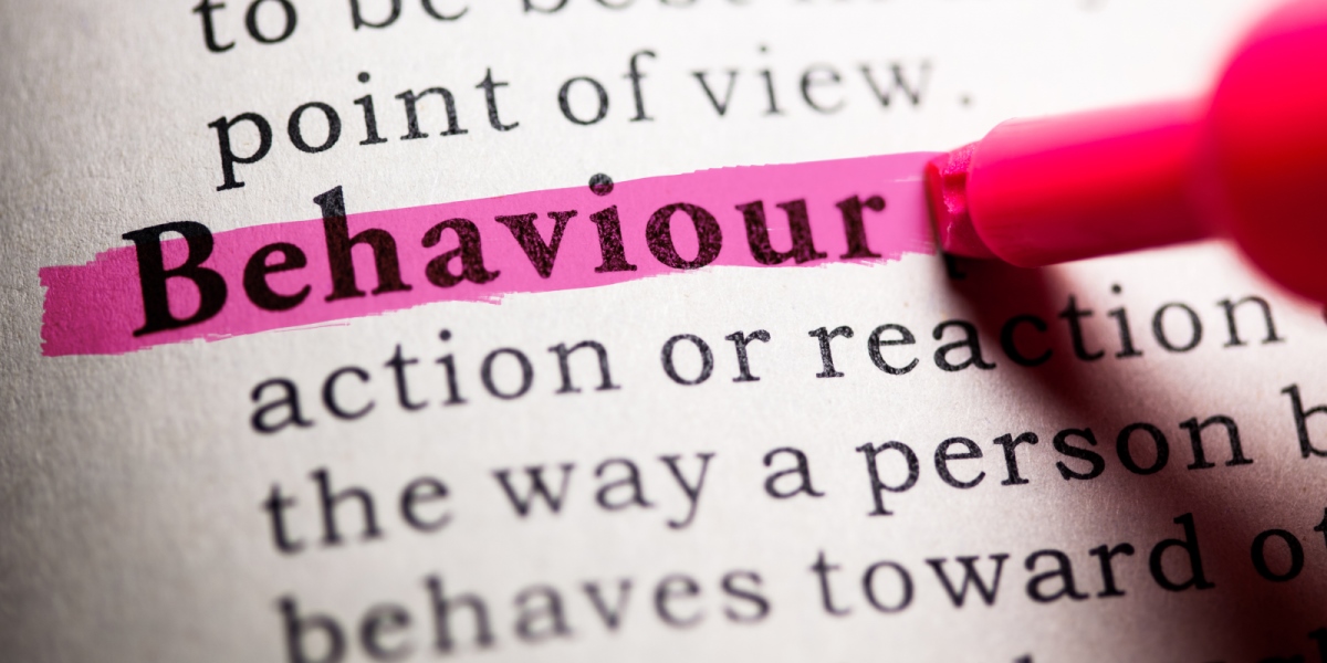 Behaviour highlighted in the dictionary
